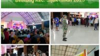 Babinsa Keciput Monitoring Malam Final Pemilihan Bujang Dayang Belitong