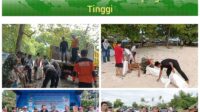Babinsa Tanjong Tinggi Hadiri Pembukaan Kemah Bersama dan Bhakti Sosial Bersih Pantai