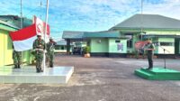 Gelar Upacara Bendera Bulanan, Dandim 0414/Belitung Bacakan Amanat Pangdam II/Swj