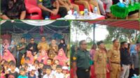 Anggota Koramil 414-03/Gantung Hadiri Pentas Seni dan Pelepasan Anak-Anak Paud KB Arwana