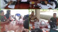 Babinsa Batu Penyu Rapat Bersama Perangkat Desa