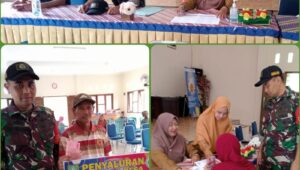 Babinsa Selingsing Dampingi Penyaluran BLT-DD Bulan Juni 2023