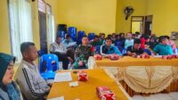 Babinsa Desa Perpat Hadiri Rapat Musdes Penyusunan RKPDes TA 2024
