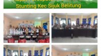 Percepat Penurunan Stunting, Danramil 414-01/Tanjungpandan Ikuti Rapat TPPS Kecamatan Sijuk