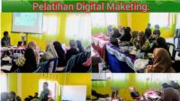 Babinsa Desa Sungai Padang Monitoring Pelatihan Digital Marketing 