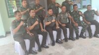 Jelang Pindah Tugas, Dandim Pamitan Kepada Koramil 414-04/Membalong