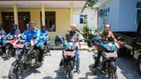 Molen Serahkan Kendaraan Dinas 13 Unit Sepeda Motor dan 1 Unit Mobil Kepada Tenaga Penyuluh Pertanian
