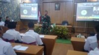 Danramil 414-01/Tanjungpandan Beri Materi Bela Negara Kepada Siswa Diklat Paskibraka Belitung