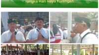 Dua Personel Koramil 414-01/Tanjungpandan Mengikuti Persembahyangan Hari Raya Kuningan