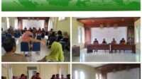 Anggota Koramil 414-01/Tanjungpandan Hadiri Musdes LPJ Bumdes Karya Muda Mandiri