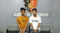 Polda Babel Kembali Ungkap Kasus TPPO di Bangka Tengah, Dua Pelaku dan Barang Bukti Diamankan