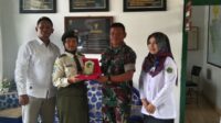 Danramil 0414-02/Manggar Terima Kunjungan Siswa Kelas X SMA Taruna Brawijaya