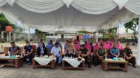 Danramil 414-01/Tanjung Pandan Hadiri Bakti Sosial Dhira Brata 90 Akabri