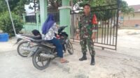 Antisipasi Penculikan Anak, Babinsa Monitoring dan Jaga Pelajar Pulang Sekolah