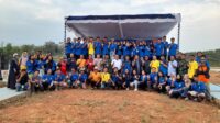 Babinsa Mempaya Hadiri Pembukaan Bulan Bakti Karang Taruna Beltim 