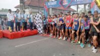 Rangkaian Hari Jadi Pangkalpinang Ke-266 Tahun, Pemkot Pangkalpinang Galakkan Lari dan Senam Sehat