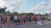 Ikhtiar Agar Turun Hujan, Pemkab Basel Gelar Sholat Istisqa