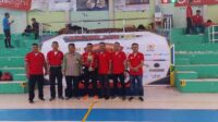Danramil 414-01/Tanjung Pandan Hadiri Pembukaan Turnamen Futsal Danki Brimob Cup 2023