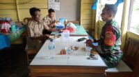 Babinsa Koramil 04/Membalong Laksanakan Komsos dengan Warga Binaan