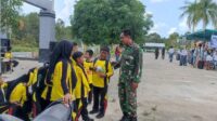 Babinsa Laksanakan Komsos di SD N 12 Membalong
