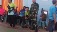 Pererat Silaturahmi, Babinsa Mempaya Komsos dengan Guru PGRI Damar