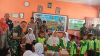 Kasdim 0414/Belitung Pimpin Kegiatan Program “Dapur Masuk Sekolah” di SDN 1 Badau