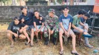 Lewat Komsos, Babinsa Terong Himbau Remaja Jauhi Narkoba