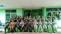 Koramil 414-03/Gantung Sambut Kunker Dandim 0414/Belitung Beserta Rombongan