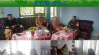Dukung Pembangunan Desa, Babinsa Sungai Padang Gelar Komsos dengan Perangkat Desa