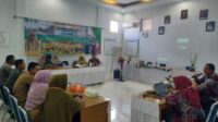 Danramil 414-01/Tanjungpandan Hadiri Acara Wawancara Akreditasi UPT Puskesmas Badau