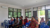 Babinsa Simpang Pesak Hadiri Rakor Percepatan Penanganan Penurunan Stunting Tingkat Kecamatan