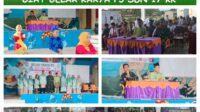 Sertu R Hutagalung Hadiri Gelar Karya Projek Penguatan Profil Pelajar Pancasila di SD N 17 Kelapa Kampit
