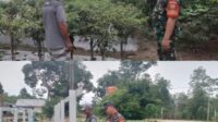 Komsos dengan Petani, Babinsa Desa Balok Sarankan Guna Metode Hidroponik