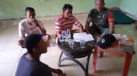 Jalin Kebersamaan dan Keakraban,  Babinsa Bantan Komsos dengan Warga Binaan
