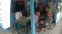 Babinsa Koramil 04/Membalong Jaga Situasi Kamtibmas Tetap Terjaga