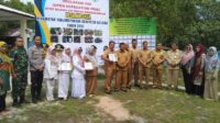 Babinsa Air Saga Hadiri Deklarasi Open Defecation Free