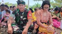 Babinsa Pelepak Pute Monitoring Ritual Nangluk Merana