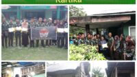 Babinsa Kelurahan Kota Laksanakan Bakti Sosial Pembagian Sembako Kepada Masyarakat yang Kurang Mampu