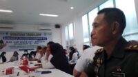 Danramil 414-01/Tanjungpandan Hadiri Acara Loka Karya Mini Lintas Sektoral Bidang Kesehatan Triwulan IV 2023