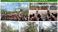 Serka Astiyandi Berikan Materi Wawasan Kebangsaan Pada Perkemahan Akhir Tahun 2023