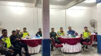 Dandim Bersama Kapolres Belitung Cek Personel di Pos Pam dan Pos Pelayanan Bundaran Satam
