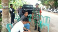 Musim Hujan, Babinsa Menghimbau Warga Agar Tetap Waspada 