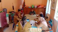 Babinsa Koramil 414 – 05/Kelapa Kampit Hadiri Rakor Internal Perangkat Desa Mayang