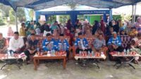 Babinsa Desa Pelepak Pute Hadiri Acara Selamatan Kampung 