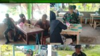 Komsos dengan Warga Binaan, Babinsa Mengkubang Himbau Masyarakat Agar Tidak Membuang Sampah Sembarang