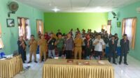 Wakili Danramil, Serma E Siburian Hadiri Pelantikan Pengawas TPS Se-Kecamatan Damar 
