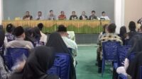 Danramil 414-03/Gantung Hadiri Pelantikan dan Pengambilan Sumpah/Janji Anggota KPPS Gantung