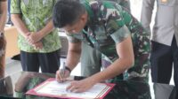 Dandim 0414/Belitung Menghadiri Penandatanganan Zona Integritas di Polres Belitung