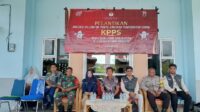 Babinsa Koramil 01/Tanjung Pandan Ingatkan KPPS yang Dilantik Agar Menjaga Netralitas