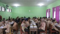 Kodim 0414/Belitung Laksanakan Dapur Masuk Sekolah di SD Negeri 12 Gantung